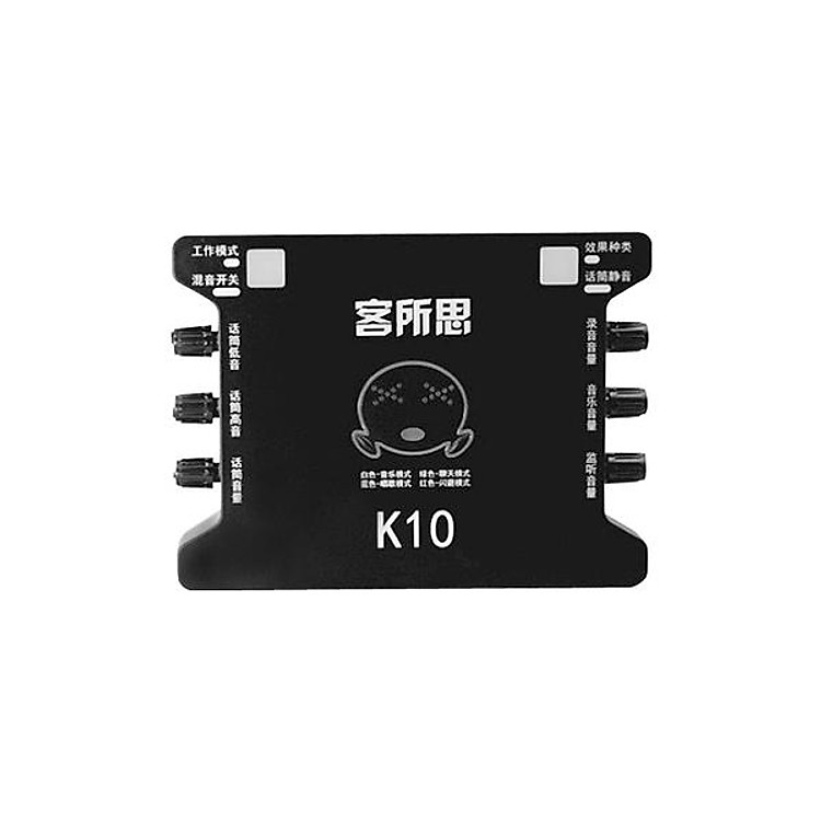 Soundcard hát livestream XOX K10 - Hàng Chính Hãng