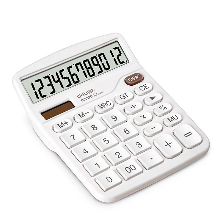 Máy tính để bàn 12 số Deli (1 chiếc)