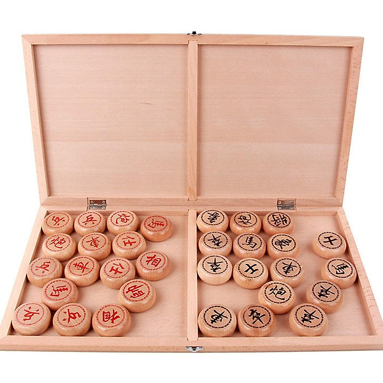 Bộ Cờ Tướng Gỗ Cao Cấp 40x35cm Chính hãng Ưu đãi - Hình ảnh 3