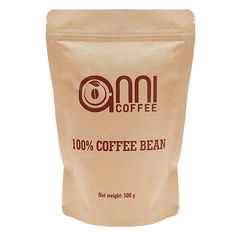 Cà phê máy rang nguyên chất đậm vị thơm ngon Gói 500g - Dùng pha máy hoặc pha phin, cà phê chuẩn xuất khẩu, đạt FDA - Hoa Kỳ