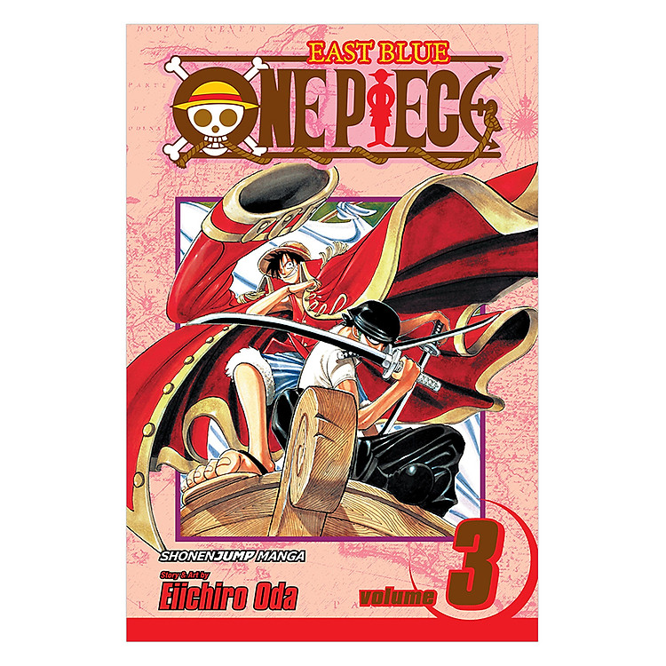 Sách One Piece 03 - Tiếng Anh