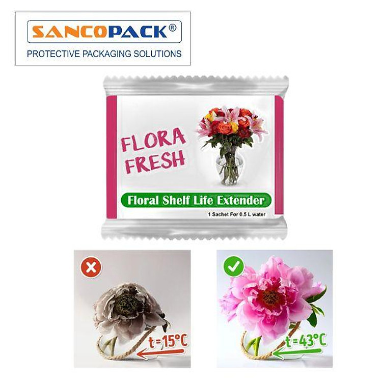 SET 10 Gói Dưỡng Chất Cho Hoa Lâu Tàn KIF FLORA FRESH
