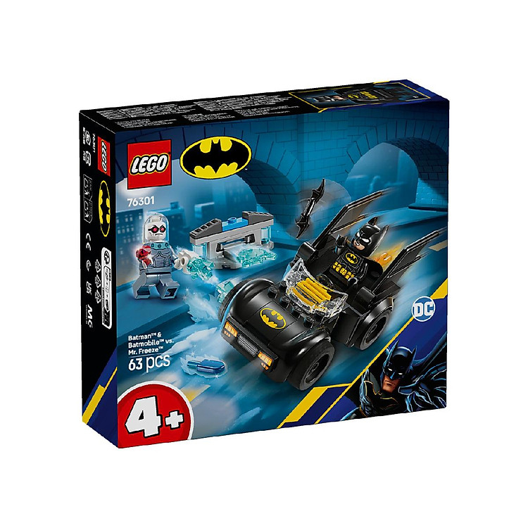 LEGO Superheroes Batman và Xe Chiến Đấu Chính hãng Ưu đãi - Hình ảnh 2