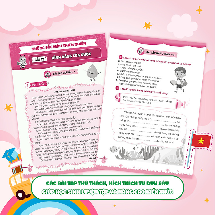 Bổ trợ Tiếng Việt bài tập cơ bản và nâng cao lớp 3 (2 Tập) - Ảnh 5