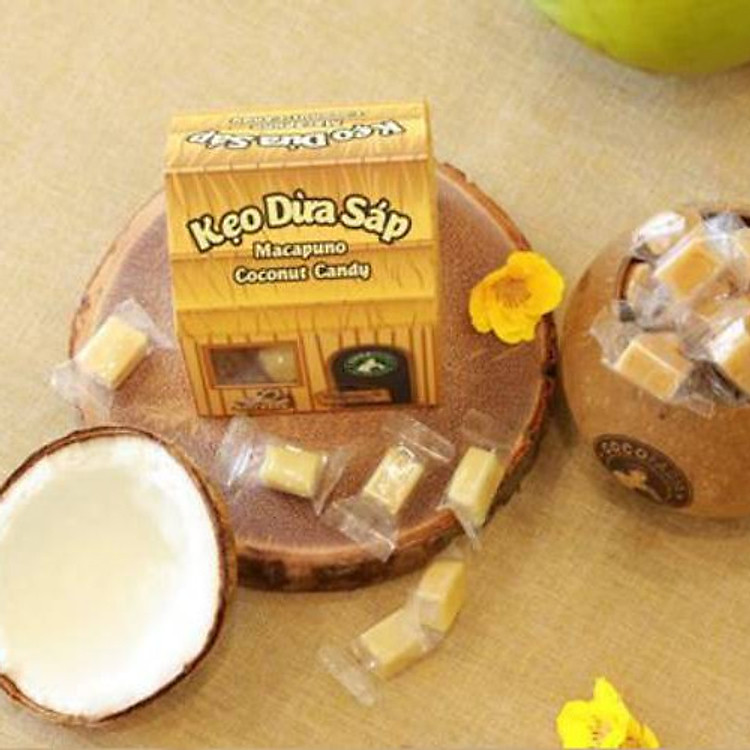 Kẹo dừa sáp Cocofarm 200 gram