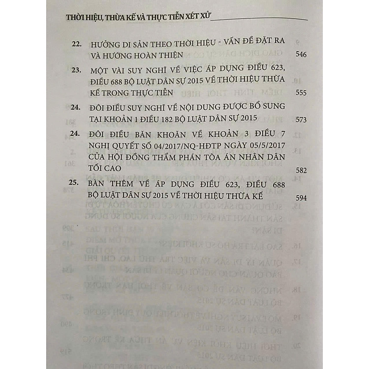 Thời Hiệu, Thừa Kế Và Thực Tiễn Xét Xử - Ảnh 5