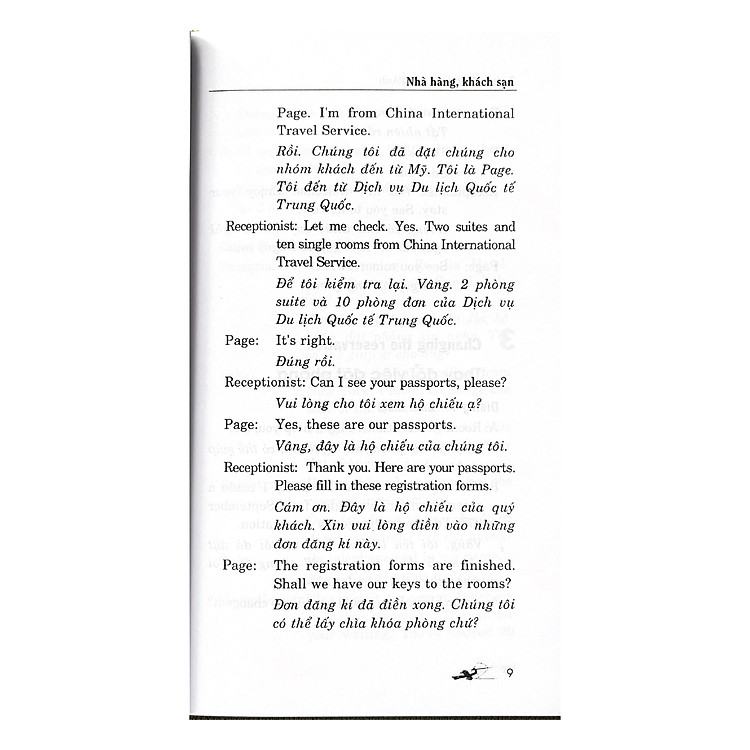 Tự Học Đàm Thoại Tiếng Anh Nhà Hàng Khách Sạn - Ảnh 7