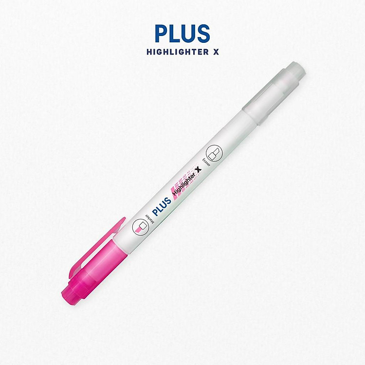 Bút Dạ Quang Xóa Được PLUS (12 cây) - Ảnh 3