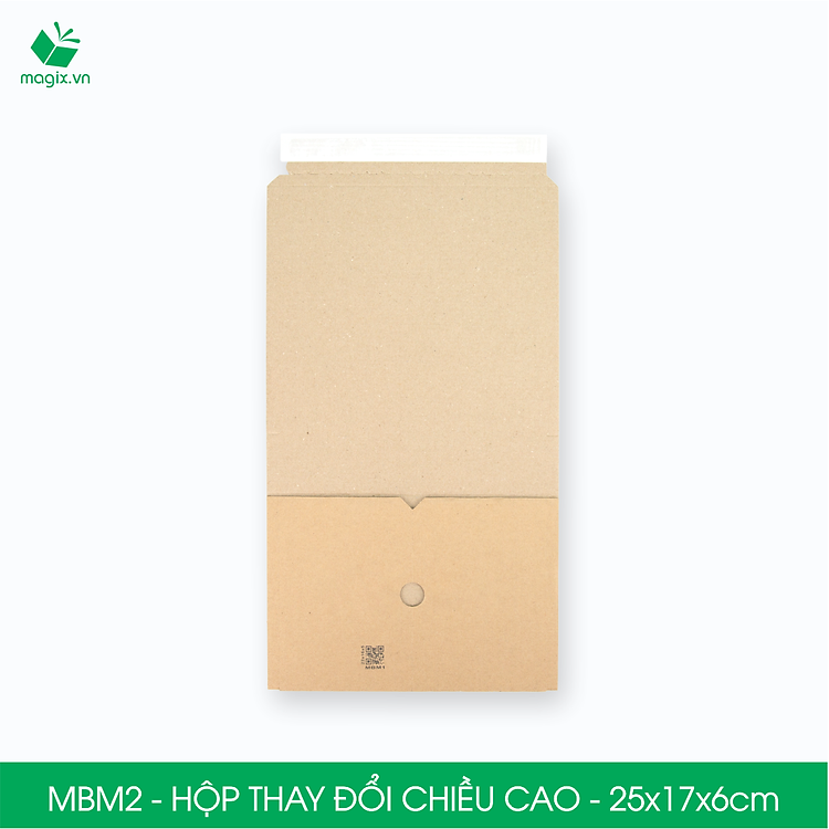 Hộp Carton MBM2 (25x17x6cm, 100 chiếc) - Ảnh 4