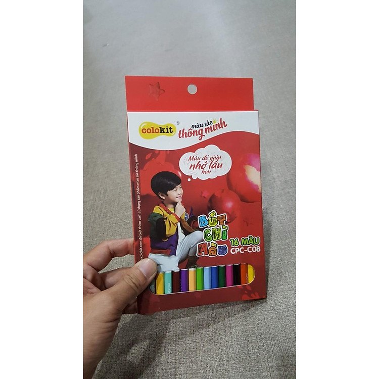 Bút Chì Thiên Long CP-C08 (16 màu) - Ảnh 2