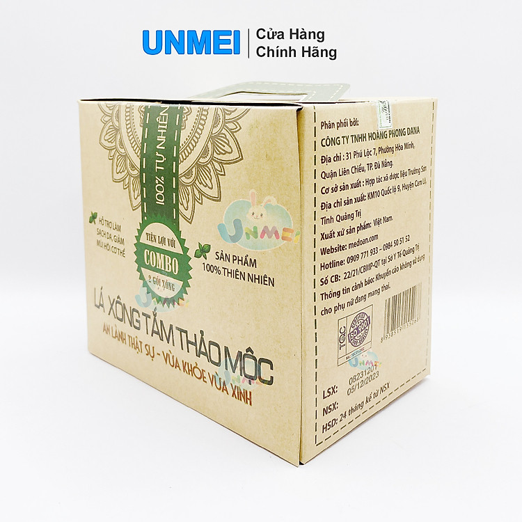 Lá Xông Thảo Mộc Mệ Doan 200g Đảm bảo Giá rẻ - Hình ảnh 3