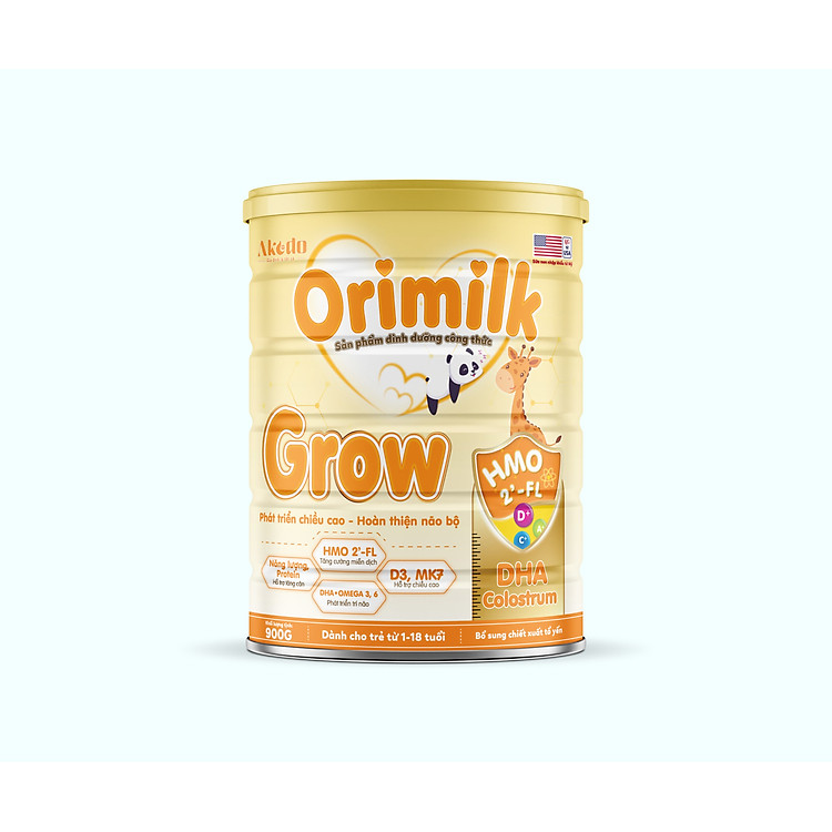 Tìm mua tại Avakids:Nơi ORIMILK GROW 900g tại Hana Milk Chất lượng, tràn ngập Khuyến mãi, Ưu đãi