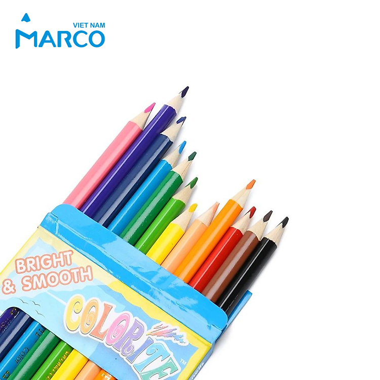 Hộp Bút Chì Màu Marco Colorite (12 màu) - Ảnh 4