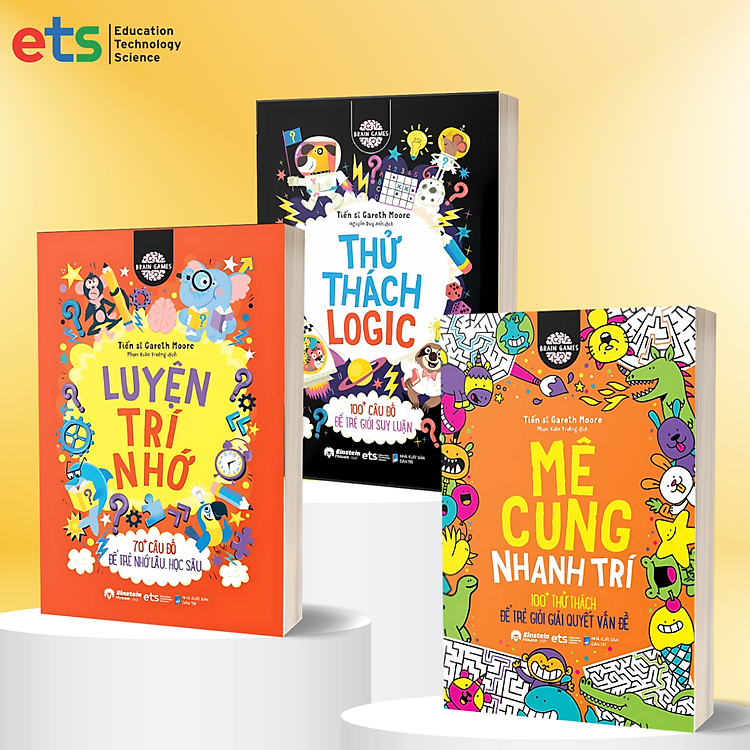 Sách Brain Games: Luyện Trí Nhớ