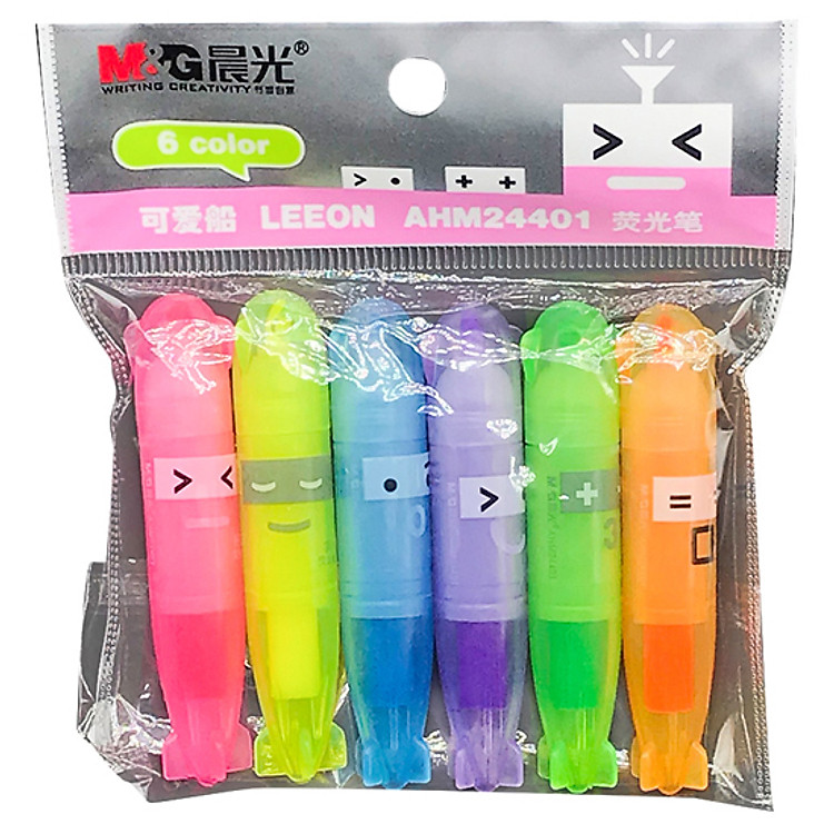Vỉ 6 Bút Nhớ Dòng AHM24401 Máy Bay