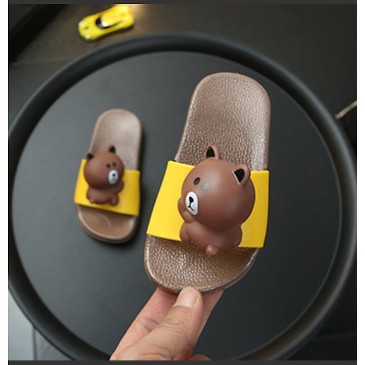 Dép thỏ gấu nổi cho bé gái & bé trai từ 1 đến 5 tuổi_M01