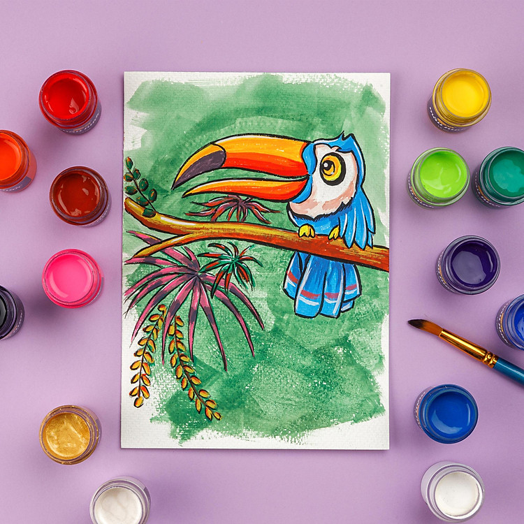 Lọ màu nước Thiên Long Colokit WACO-C09 – Yellow Green