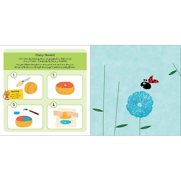 Mỹ Thuật Thiếu Nhi Tiếng Anh: Painting With Nature - Ảnh 2