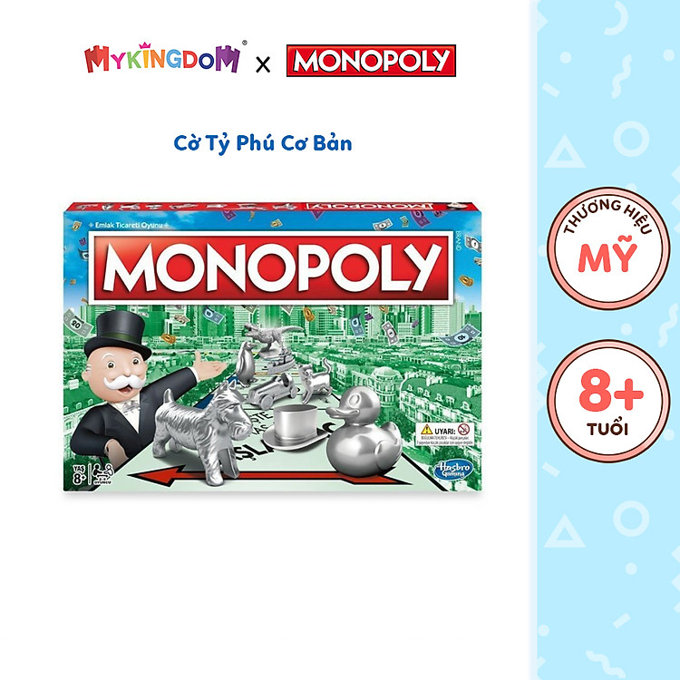 Mua tại Tiki: Mua Đồ Chơi MONOPOLY Cờ Tỷ Phú C1009 Chính hãng Tiết kiệm