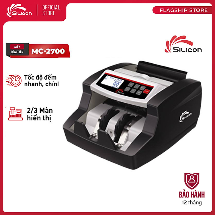 Máy Đếm Tiền Silicon MC-2700