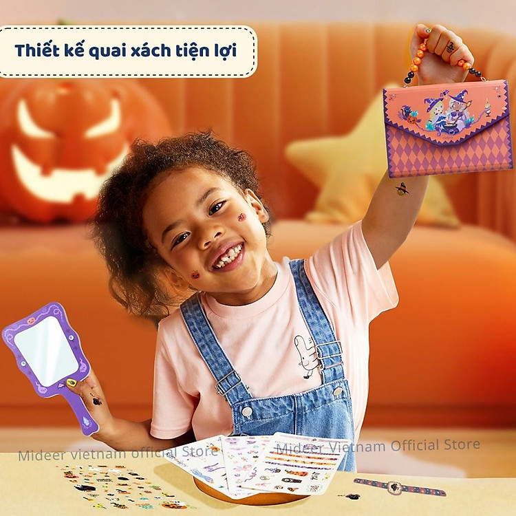 Đồ chơi Halloween - Hình xăm dán móng Mideer Chính hãng Giá rẻ - Hình ảnh 3