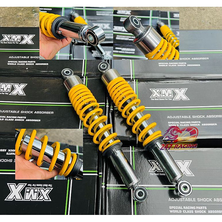 Phuộc NICE mẫu Thái Chính Hãng XMX gắn xe máy WAVE DREAM FULED BLADE RSX bảo hành 6 tháng hàng chất lượng