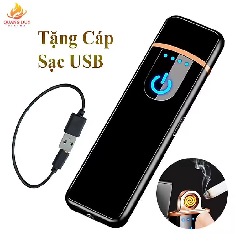 1 CÁI BẬT LỬA ĐIỆN HỘP QUẸT ĐIỆN PLAMAS SẠC ĐIỆN CÓ ĐÈN CHỐNG NƯỚC SANG TRỌNG ĐẸP CHẤT LƯỢNG