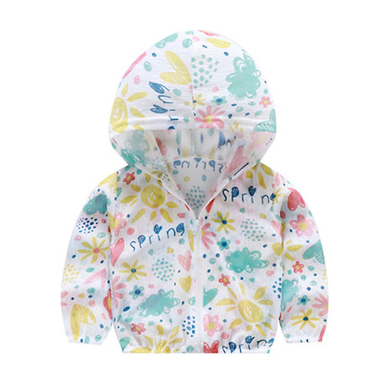 Áo khoác chống nắng khói bụi cho các bé yêu nhiều sắc màu tươi sáng CN12