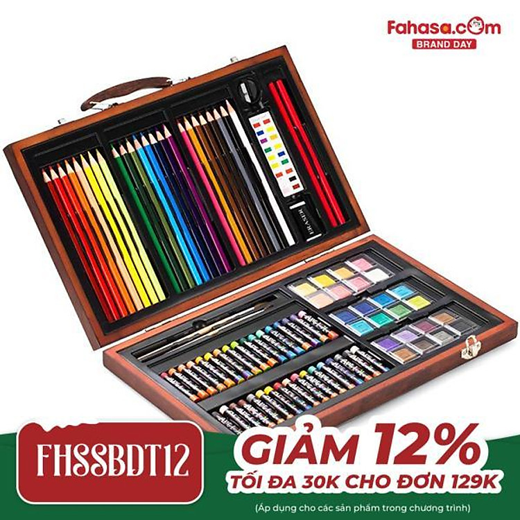 Hộp Gỗ Màu Vẽ Colormate 93W - Ảnh 2