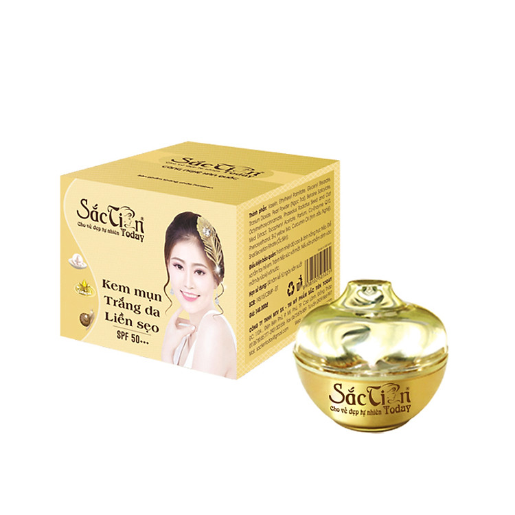 Kem Mụn Trắng Da Liền Sẹo 15g Sắc Tiên Today