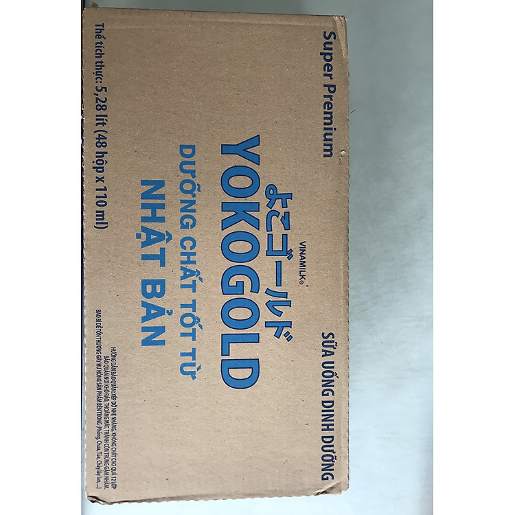 Thùng 48 hộp sữa YOKOGOLD 110ml Tin cậy Giá rẻ - Hình ảnh 3