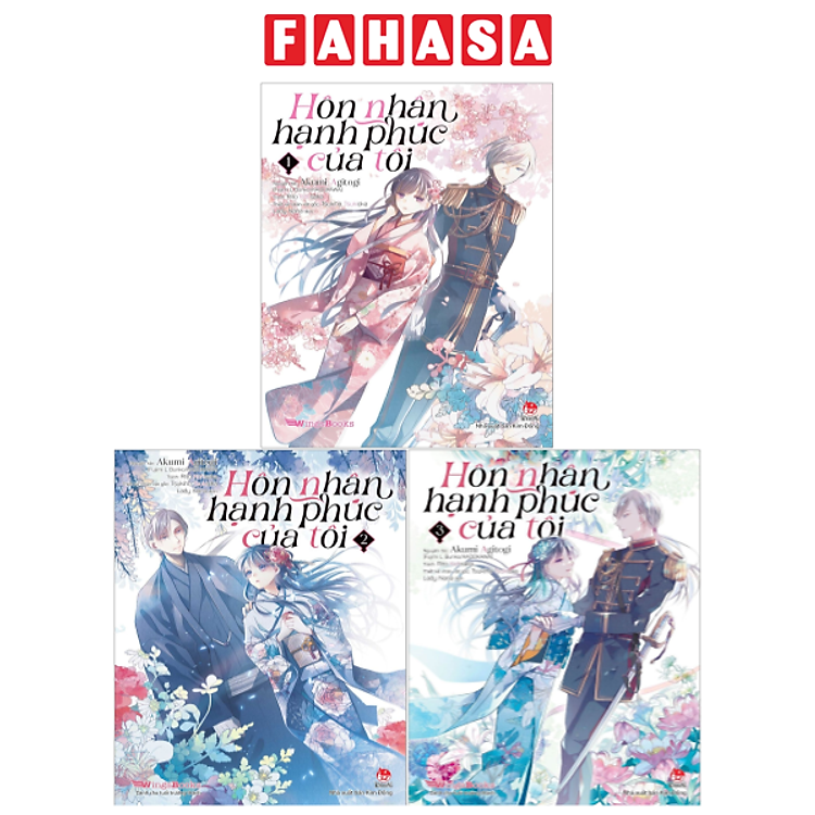 Combo Manga - Hôn Nhân Hạnh Phúc Của Tôi - Tập: 1 - 3 (Bộ 3 Cuốn)