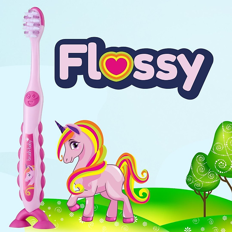 Bàn chải đánh răng Brush-Baby cho bé Chính hãng Tiết kiệm - Hình ảnh 3