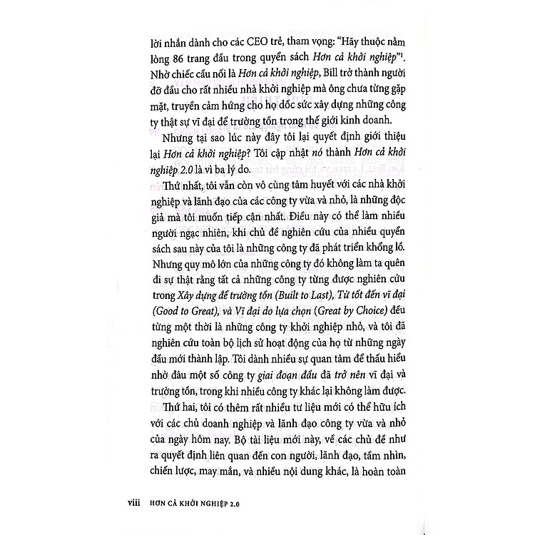 Hơn Cả Khởi Nghiệp 2.0: Xây Dựng Công Ty Từ Khởi Nghiệp Đến Vĩ Đại Trường Tồn - Ảnh 3