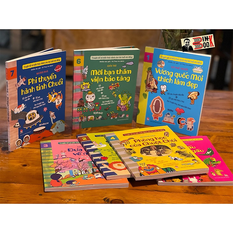 COMBO TRUYỆN KỂ VÀ KIẾN THỨC DÀNH CHO LỨA TUỔI NHI ĐỒNG