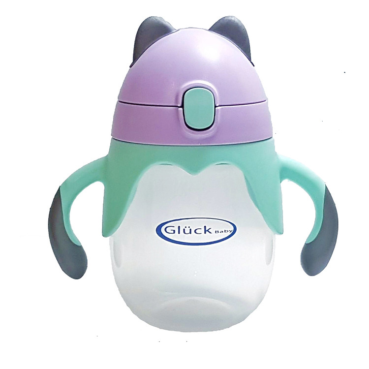 Mua tại Lazada: Bình tập uống Gluck Baby - Hồng Chính hãng, giá tốt