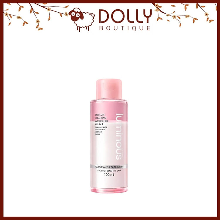 Nước tẩy trang 2 Lớp Colorkey Luminous Micellar Cleansing Water In Oil