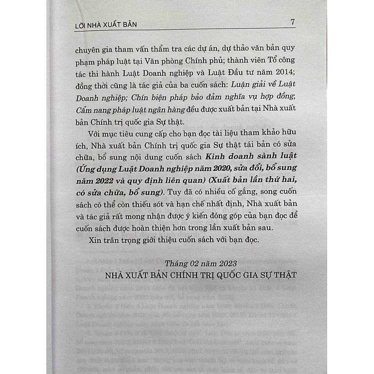 Kinh Doanh Sành Luật (Ứng dụng luật danh nghiệp luật 2020 sửa đổi, bổ sung 2022 và quy định liên quan) - Ảnh 4