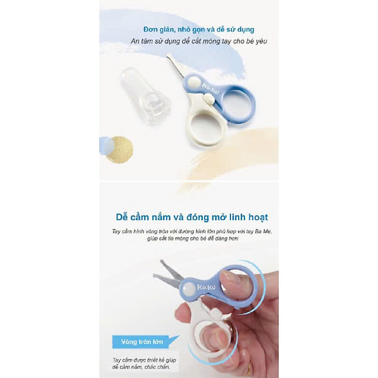 Kéo Cắt Móng Tay An Toàn Cho Bé Chính hãng Ưu đãi - Hình ảnh 3