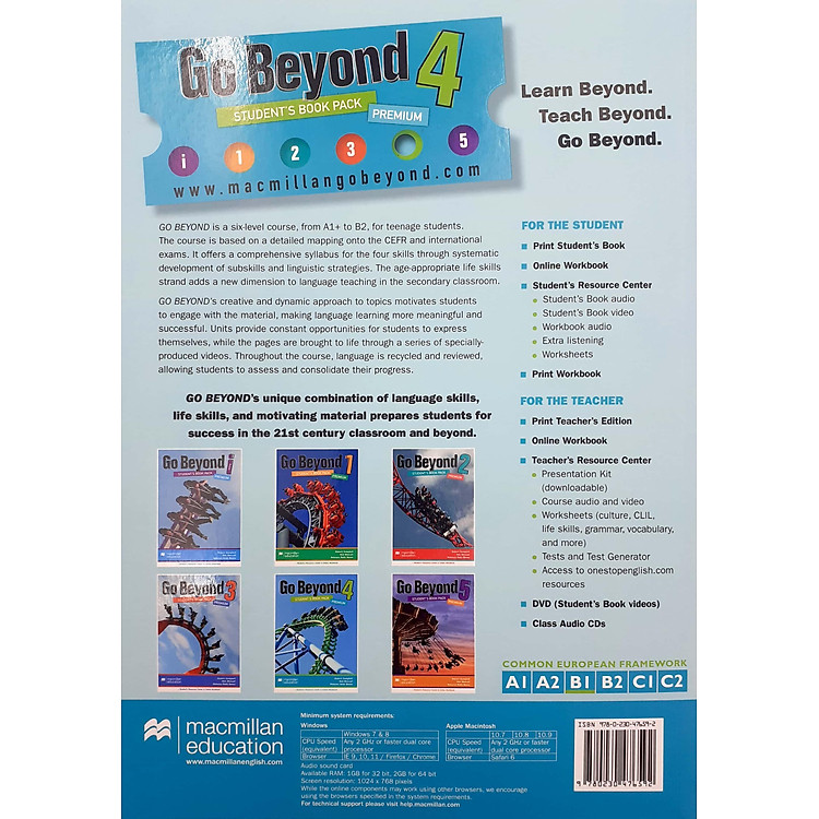 Go Beyond Student’s Book Premium Pack 4
