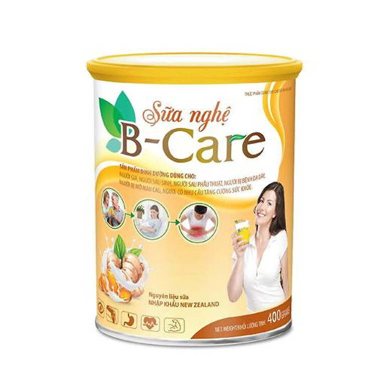 Sữa nghệ B-Care Thức uống lan tỏa sứ mệnh ‘Sức khỏe là vàng’ (dạng lon)