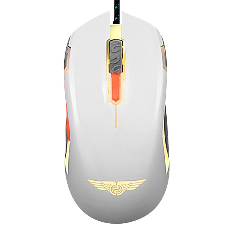 Chuột Chơi Game Có Dây Newmen N8000 800 - 4000DPI LED 6 Nút - Hàng Chính Hãng