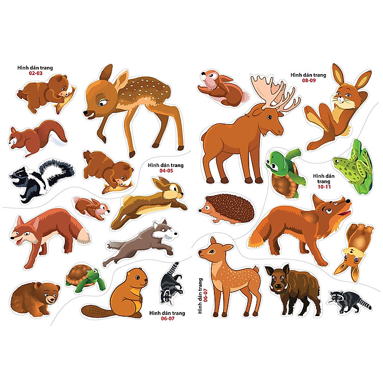 Mua tại Newshop: Sticker dán hình thông minh - Thám Hiểm Rừng Xanh