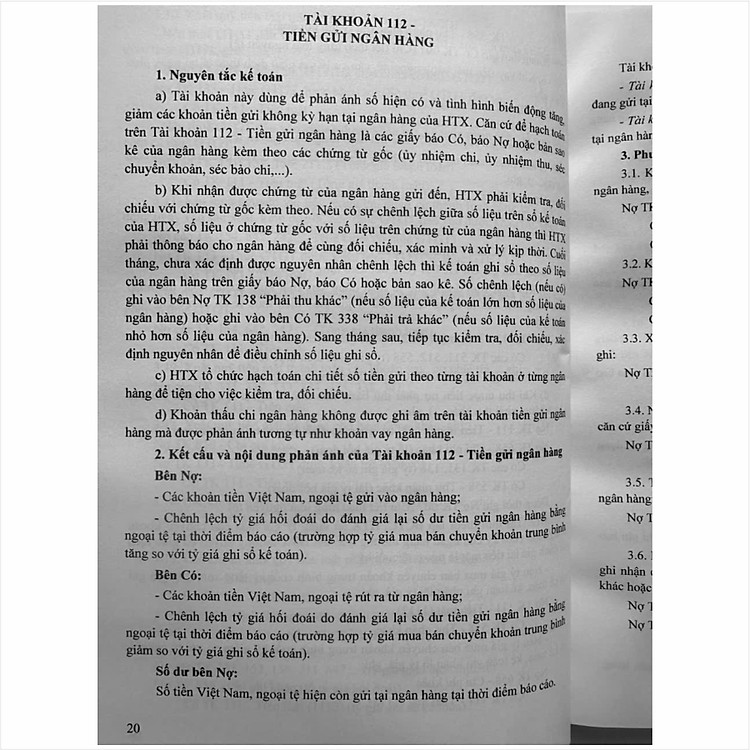 Hướng Dẫn Chế Độ Kế Toán Hợp Tác Xã (V2522T) - Ảnh 6