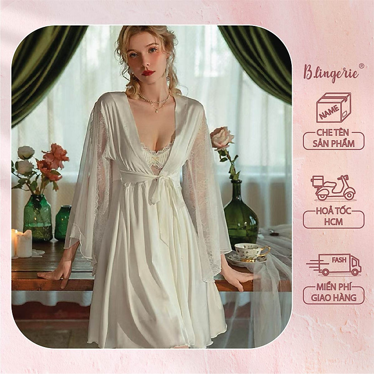 Áo Choàng Ngủ Thanh Lịch - B.Lingerie