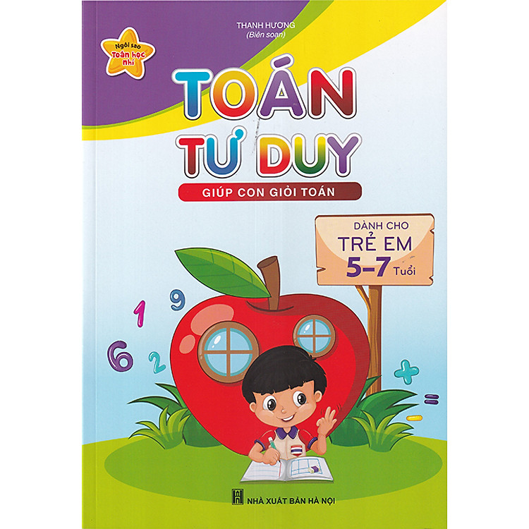 Sách - Toán tư duy giúp con giỏi toán (Dành cho trẻ 5-7 tuổi)