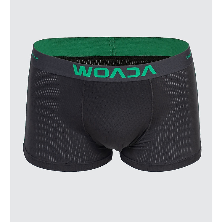 COMBO 5 Quần lót nam trunk dệt lưới thể thao kháng khuẩn WOADA LK118