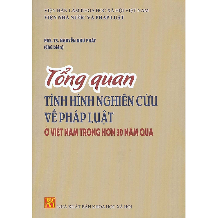 Tổng Quan Tình Hình Nghiên Cứu Về Pháp Luật Ở Việt Nam Trong Hơn 30 Năm Qua