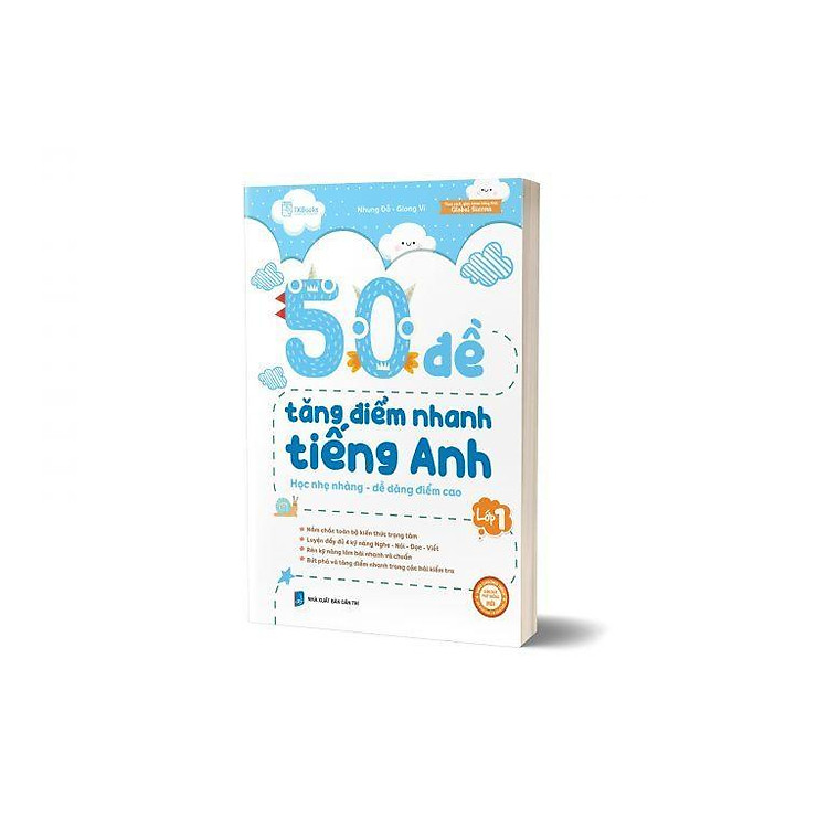 50 Đề Tăng Điểm Nhanh Tiếng Việt, Toán, Tiếng Anh - Lớp 1 - Ảnh 2