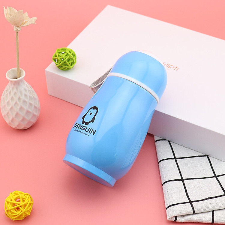 Bình giữ nhiệt size nhỏ 100ml nhiều màu sắc đáng yêu